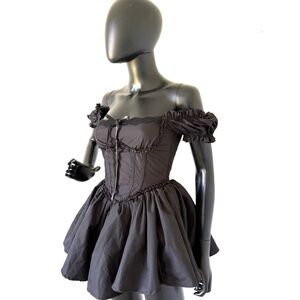 Fit And Flare Ruffle Dress Lace Dress Pleated Mini Dress Summer Elegrant Dress